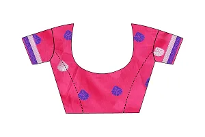 New Cotton Blend Fabric Woven Design Sari For Women-thumb2