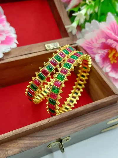 USP Traditional Bangles For Women Girls