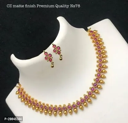 INDAWAT CREATION Gold Plated Jewellery Sets For Women  Girls