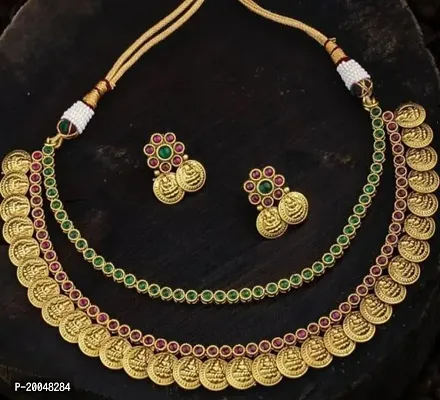 INDAWAT CREATION Copper Necklace Sets For Women  Girls