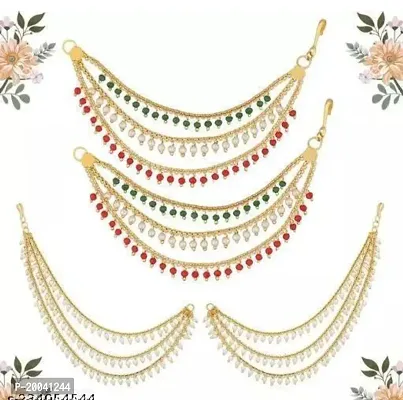 INDAWAT CREATION Traditional Kaanchain Combo For Women And Girls