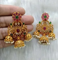 INDAWAT CREATION Stylish Jhumki Earring For Women And Girls-thumb1