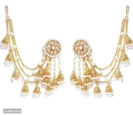Traditional Indian Jhumki Earring With Latkan For Women And Girls
