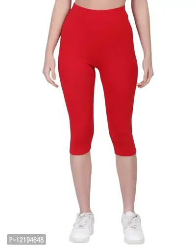 MGrandbear Cotton Capri For Women