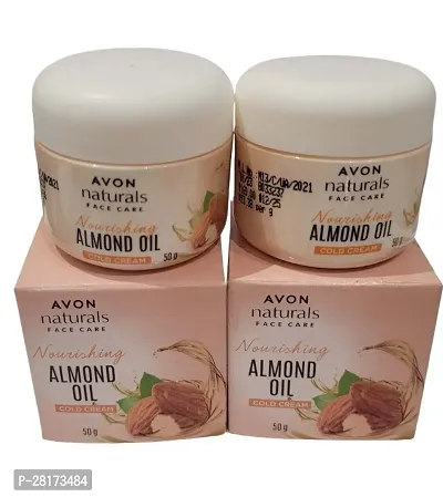 AVON Naturals Nourishing Almond Oil Cold Cream (set of 2 of 50g each)  (100 g)