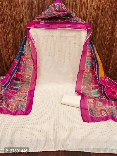 Classic Dress Material with Dupatta for Women-thumb2