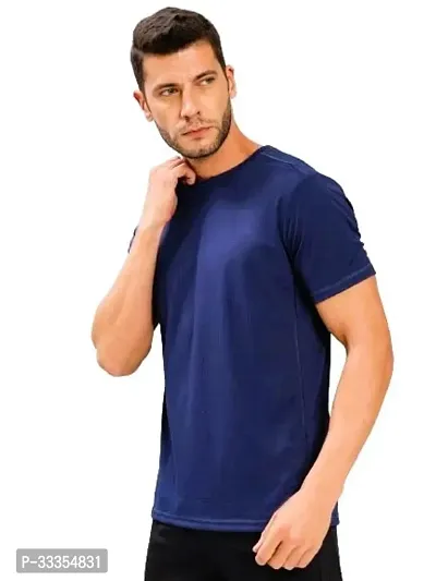 Stylish Polyester T-Shirt For Men-thumb0