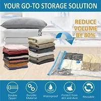 G.FIDEL Clothes Storage Bag, Vacuum Bags for Clothes, Cloth Storage Bag, Storage Bags for Clothes, Vacuum Bags for Clothes with Pump, Packing Bags for Clothes, Vacuum Storage Bags, Cloth Bags-thumb1