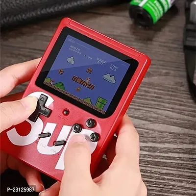 G.FIDEL Best SUP 400 in 1 Retro Game Box Console Handheld Classical Game PAD Box Can Play On TV, 400 Games Contra, Turtles, Tank, Bomber Man, Aladdin, Etc. Total 400 Games (Red)-thumb4