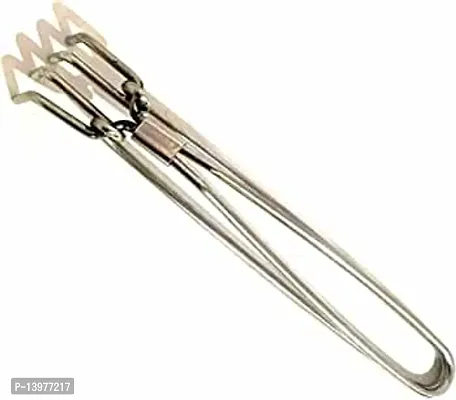 Classic Stainless Steel Pakkad Sandasi Wire Tong | Perfect for Kitchen Grip Home Use Utensils Pots Bowls-thumb0