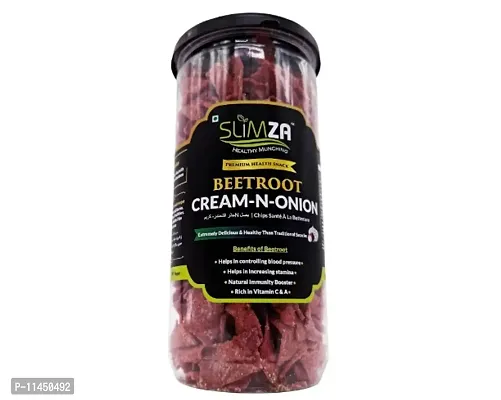 Slimza Healthy Premium Quality Beetroot Cream N Onion (2x150gm) | No Preservatives | Gluten Free | Vegan | No MSG-thumb2