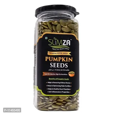 Slimza Healthy Premium Quality Pumpkin Seeds (200gm) | High Protein, Fiber | Weight Loss | No Preservative-thumb0