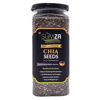 Slimza Healthy Premium Chia Seeds (230gm) | High Protein, Fiber | Weight Loss | No Preservative | Vegan-thumb1