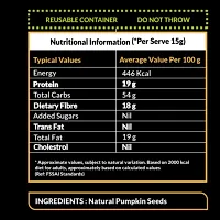 Slimza Healthy Premium Quality Pumpkin Seeds (200gm) | High Protein, Fiber | Weight Loss | No Preservative-thumb4