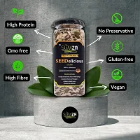 Slimza Premium Quality SEEDs Mix (210gm)| Flax, Pumpkin, Watermelon, Muskmelon, Sunflower-thumb2