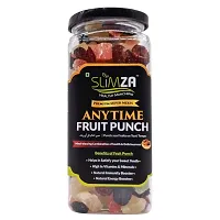 Slimza Premium Anytime Fruit Punch (210gm) - Cranberry, Blackberry, Pineapple, Mango, Papaya, Strawberry, Kiwi | High Protein, Fiber | Weight Loss | Antioxidant | No Trans Fat | Vegan | Healthy Mix-thumb1