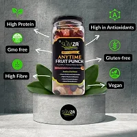Slimza Premium Anytime Fruit Punch (210gm) - Cranberry, Blackberry, Pineapple, Mango, Papaya, Strawberry, Kiwi | High Protein, Fiber | Weight Loss | Antioxidant | No Trans Fat | Vegan | Healthy Mix-thumb2
