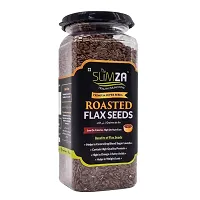 Slimza Healthy Premium Roasted Flax Seed (400gm) | High Protein, Fiber | Weight Loss | No Preservative | 2x200gm-thumb2