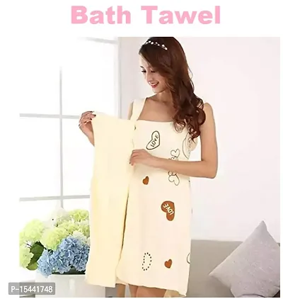 Women Bath Towel Multicolour Pack of 1