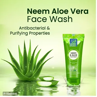 Asta Berry Neem Alovera Face Wash Pack of 1-thumb0