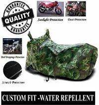 Yamaha Fascino 125 BS6 Waterproof Dustproof Scooty Bike Cover (Green)-thumb3