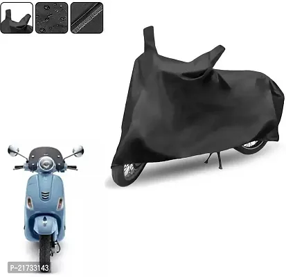 Bajaj Pulsar 180 Bike Body Cover 100% Waterproof Uv Protection Two Wheeler Cover (Black)