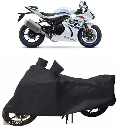 GSX Bike Body Cover Waterproof Uv Protection Two Wheeler CoverBlack