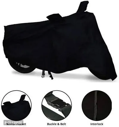 Yamaha YZF R1 M BS6 Waterproof Dustproof Motercycle Bike Cover (Black)-thumb3