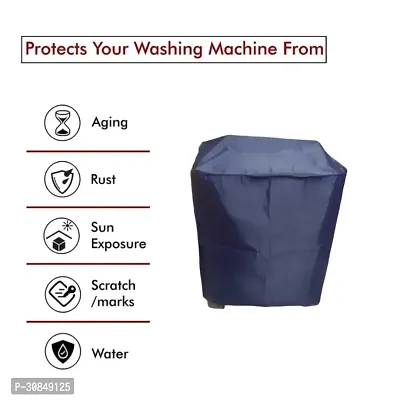 Aamaya Store Semi Automatic Washing Machine Cover Suitable For 6 Kg, 6.2 Kg, 6.5 Kg, 7 Kg, 7.5  8 Kg-thumb2