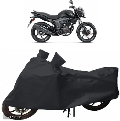 Honda Trigger Body Cover 100% Waterproof Uv Protection Two Wheeler Cover (Black)