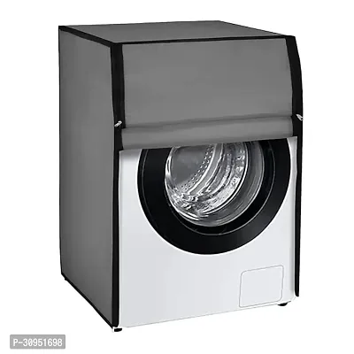 Stylish Polyester Solid Washing Machine Cover-thumb0