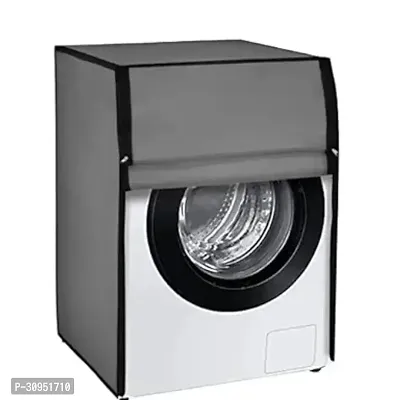 Stylish Polyester Solid Washing Machine Cover-thumb0