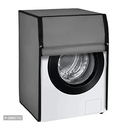 Stylish Polyester Solid Washing Machine Cover-thumb0