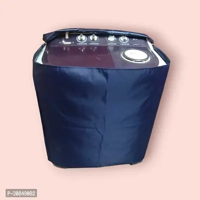 Stylish PVC Solid Washing Machine Cover-thumb0