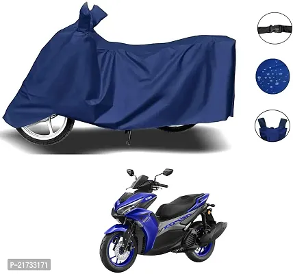 TVS XL100 Heavy Duty 100% Waterproof Uv Protection Motorcycle Bike Cover (Blue)