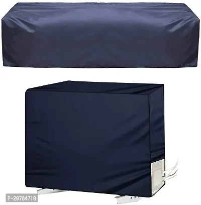 Waterproof  Dustproof Split AC Cover 1.5 ton for Indoor  Outdoor Unit