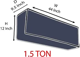 1.5 ton Split AC Cover Sets for Indoor Outdoor Unit, Waterproof, Dustproof  Weatherproof-thumb1