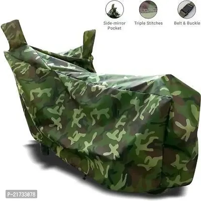 Bajaj Avenger Cruise 220 BS6 Bike Body Cover Waterproof Uv Protection Two Wheeler Cover (green)-thumb4