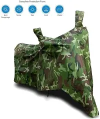 Amarud Bike Cover Waterproof TVS Star City Plus Green-thumb1