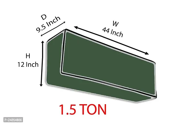 Split AC Cover 1.5 Ton Indoor  Outdoor Cover Set-thumb3