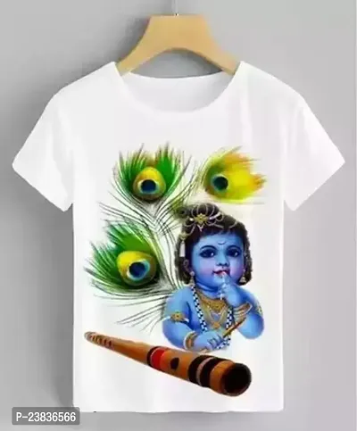 Classic Polyester Printed T-shirt for Kids Boy