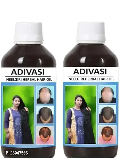 Buy 1 Get 1 Adivasi Natural Herbal Hair Oil For Hair Growth
