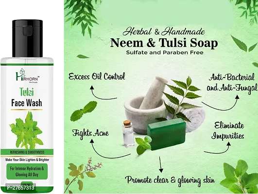 Tulsi Face Wash To Control Pimples and Remove Impurities  All Skin Types