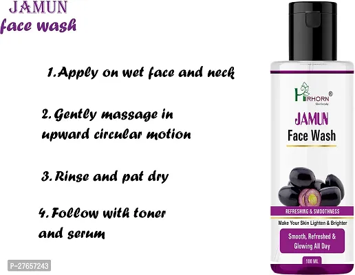 Jamun Face Wash Cleanser Gel