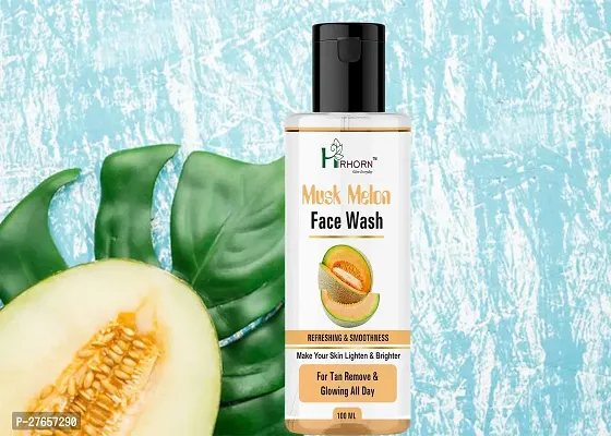 Natural glow Musk Melon face wash