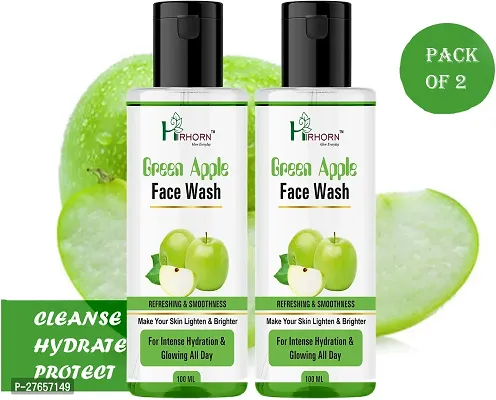 GREEN APPLE FACE WASH   Soap Free Formulation