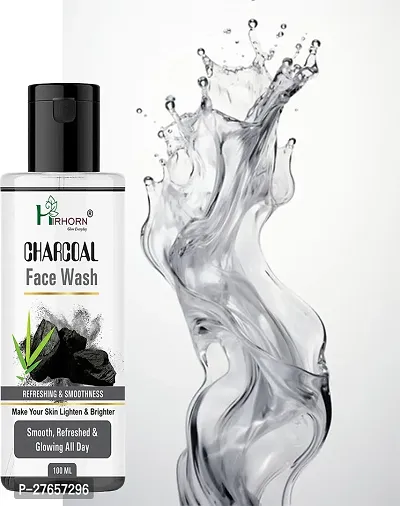 Charcoal Face Wash for Whitening