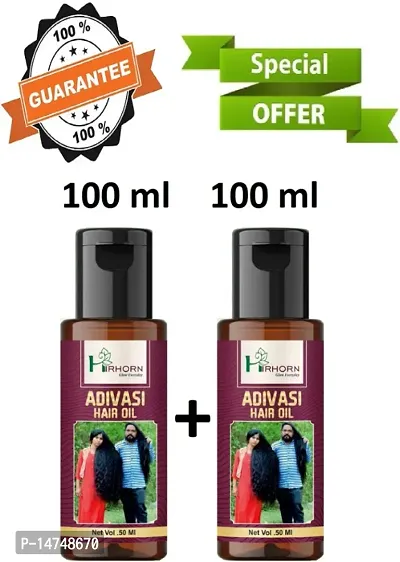 Pure Adivasi Hair Growth, Hair Fall Control, Natural Herbs And No Side Effects pack of 2-thumb0