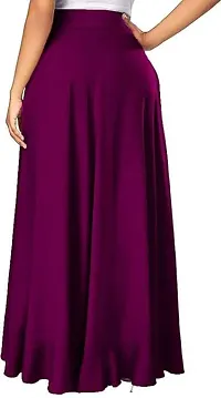 Stylish Fancy Designer Crepe Palazzo Pant Skirts For Women Pack Of 1-thumb1