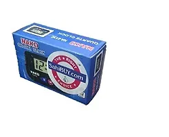 VGMAX Plastic Digital LCD Alarm Table Desk Car Calendar Clock Timer Stopwatch (Multicolor)-thumb3